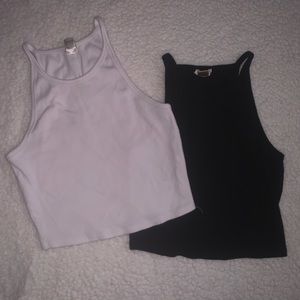 BOZZOLO CROPPED TANK TOP SET